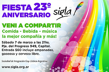 Fiesta 23 aniversario de SIGLA