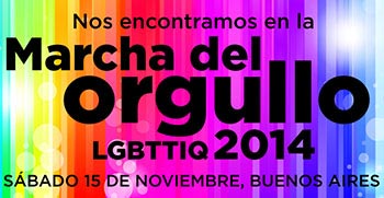 Marcha del orgullo 2014 Buenos Aires